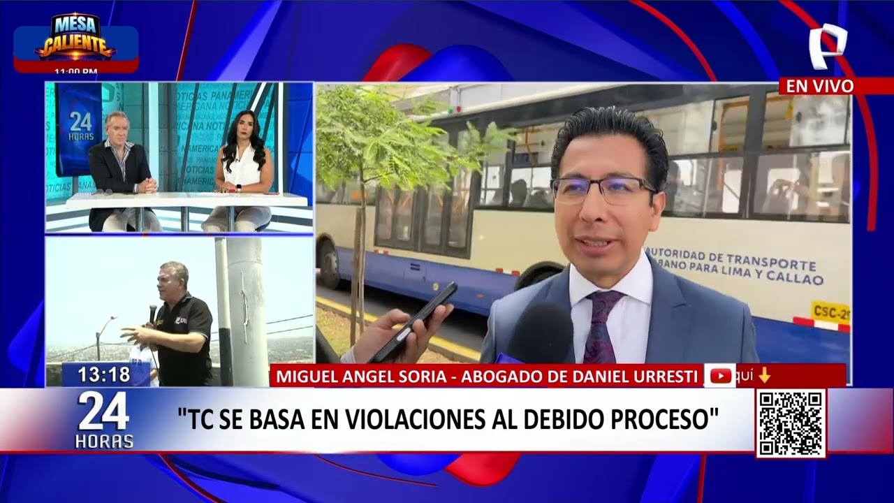 Esperan orden del Inpe para liberar a Urresti