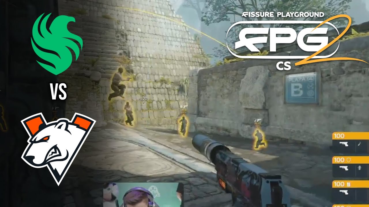 Kyousuke уничтожил VP! Team Falcons vs Virtus.pro | FISSURE PLAYGROUND 2 &ndash; CS ХАЙЛАЙТЫ