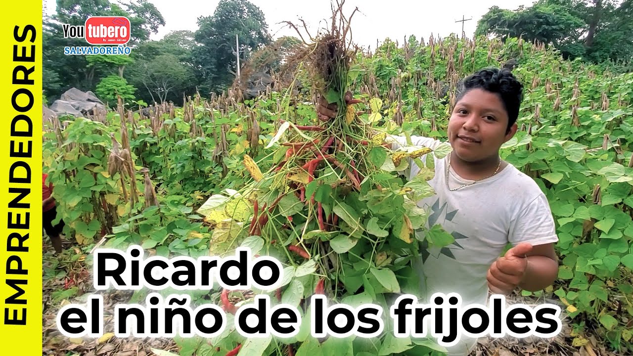 Ricardo el ni&ntilde;o de los frijoles | Youtubero Salvadore&ntilde;o