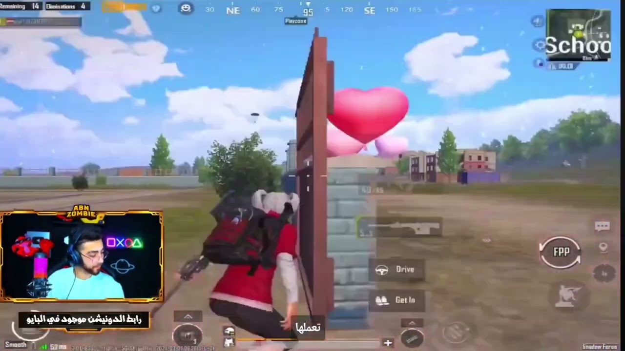 ردة فعل زومبي على بونيشر اقوى وامتع لاعب يدخل كلان زومبي 😱🔥