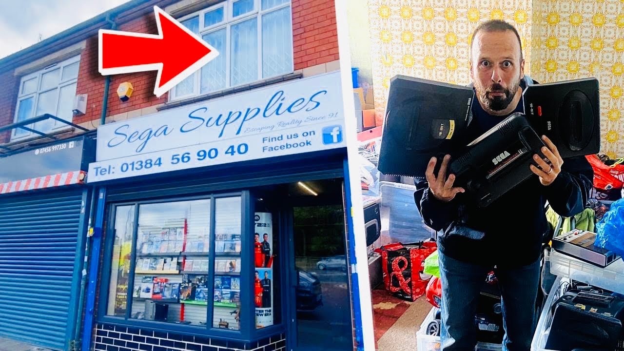 Nos COLAMOS en el ALMACEN de SEGA SUPPLIES!!