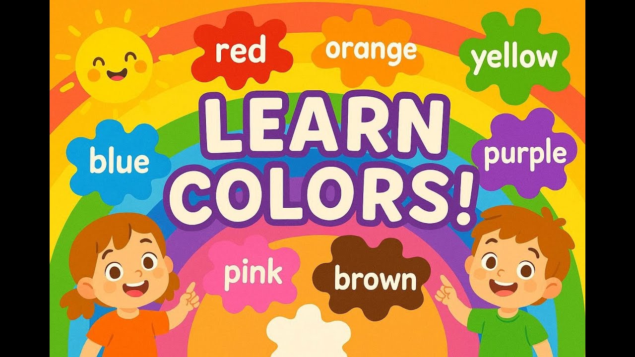 Learn Colors for Kids 🌈 Fun & Easy Color Learning for Toddlers