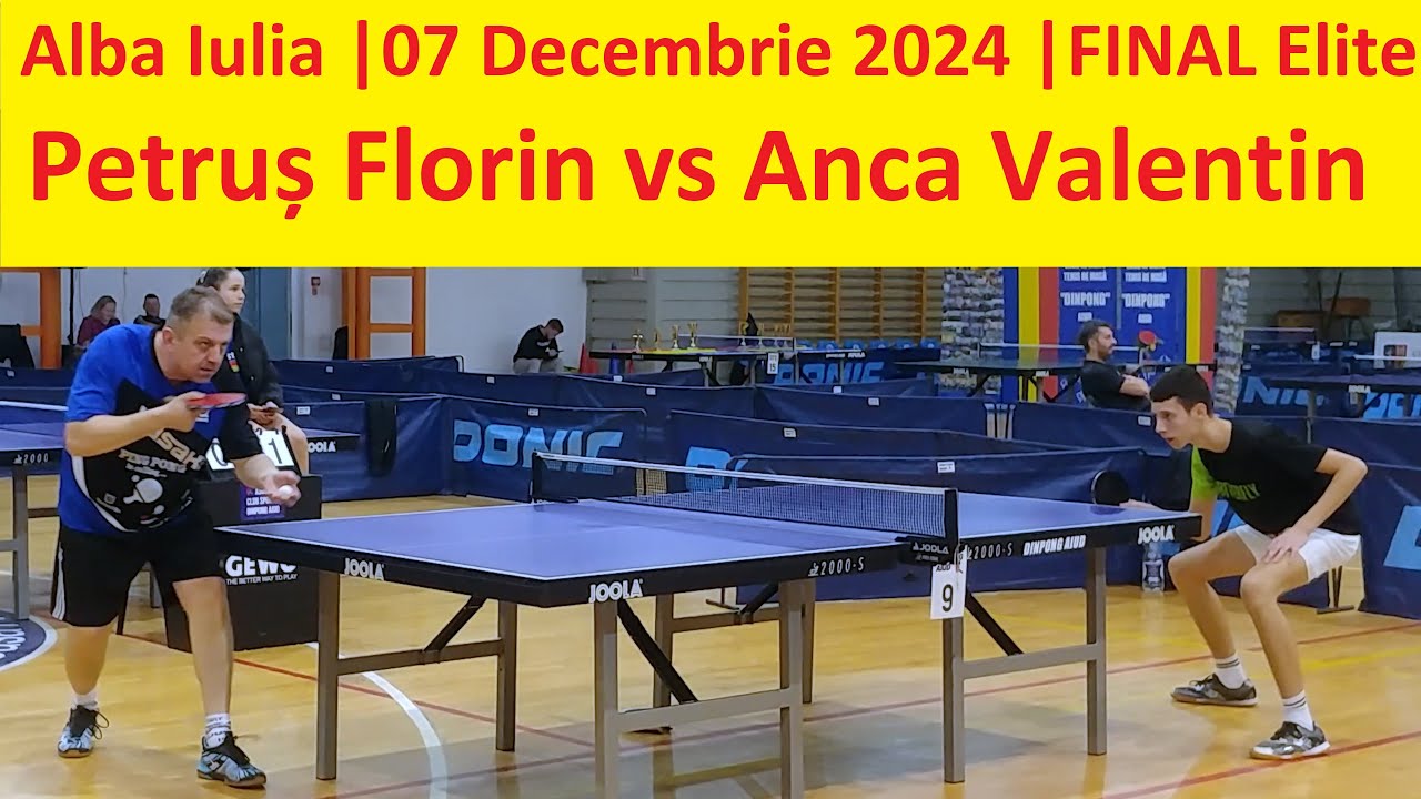 Petrus Florin vs Anca Valentin |Final Elite |Alba Iulia 2024