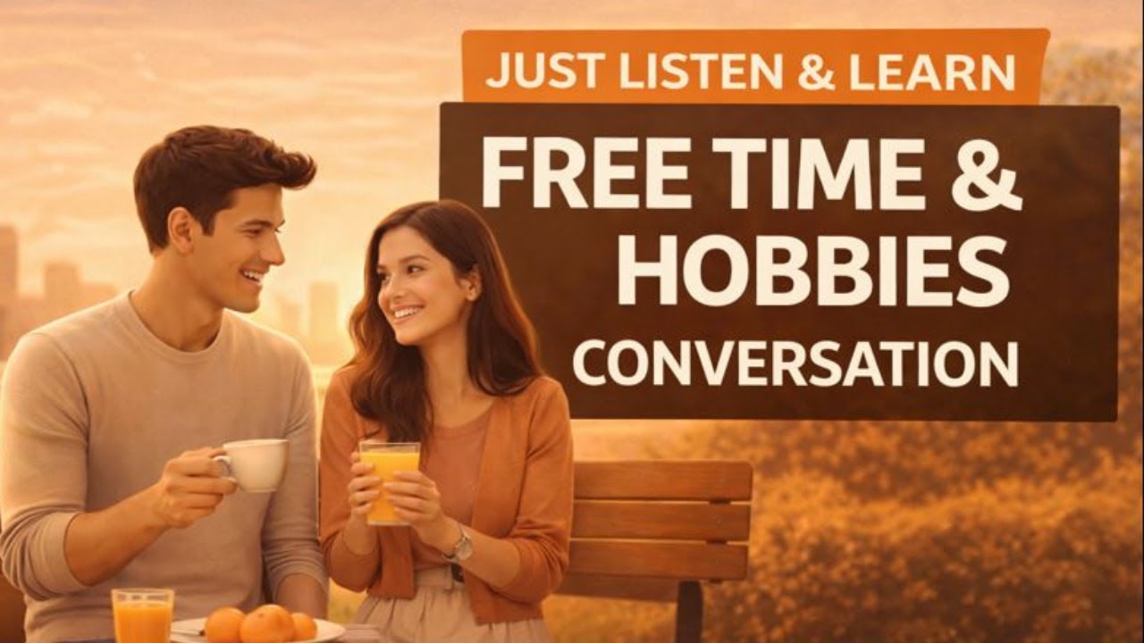 Can You Understand This Free Time & Hobbies Conversation? | Slow English Listening