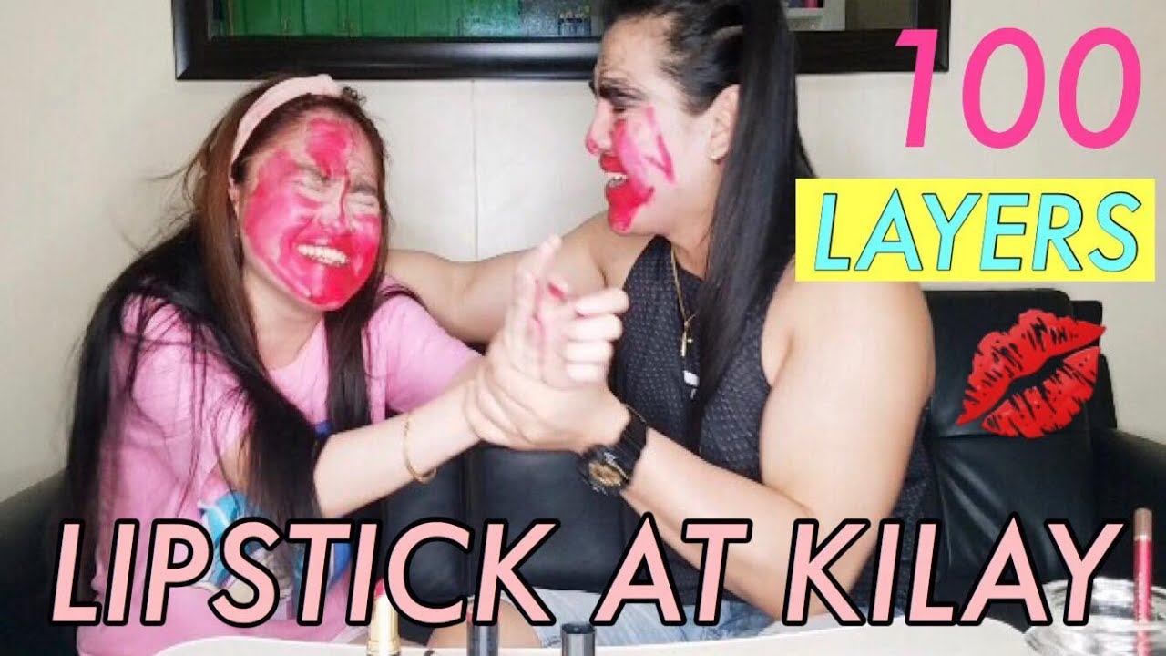 100 LAYERS OF LIPSTICK AND EYEBROWS | JOSHOPE