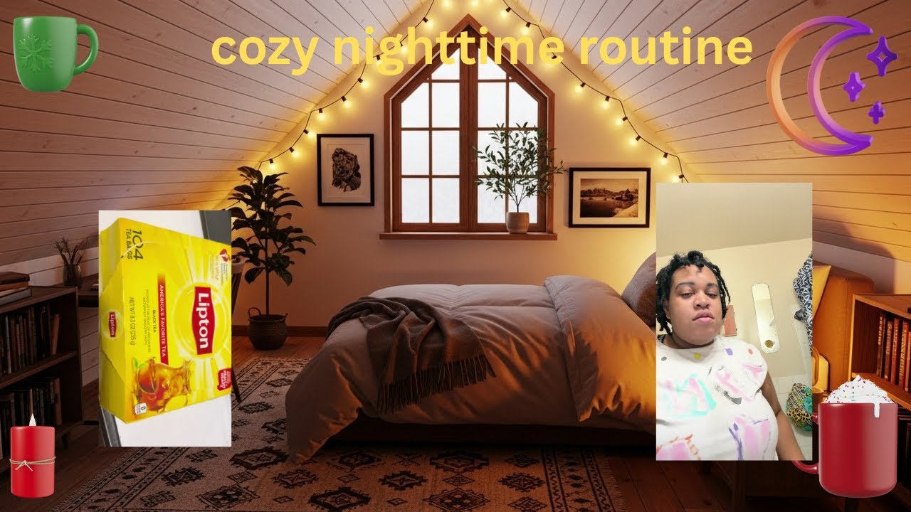 Relaxing winter night