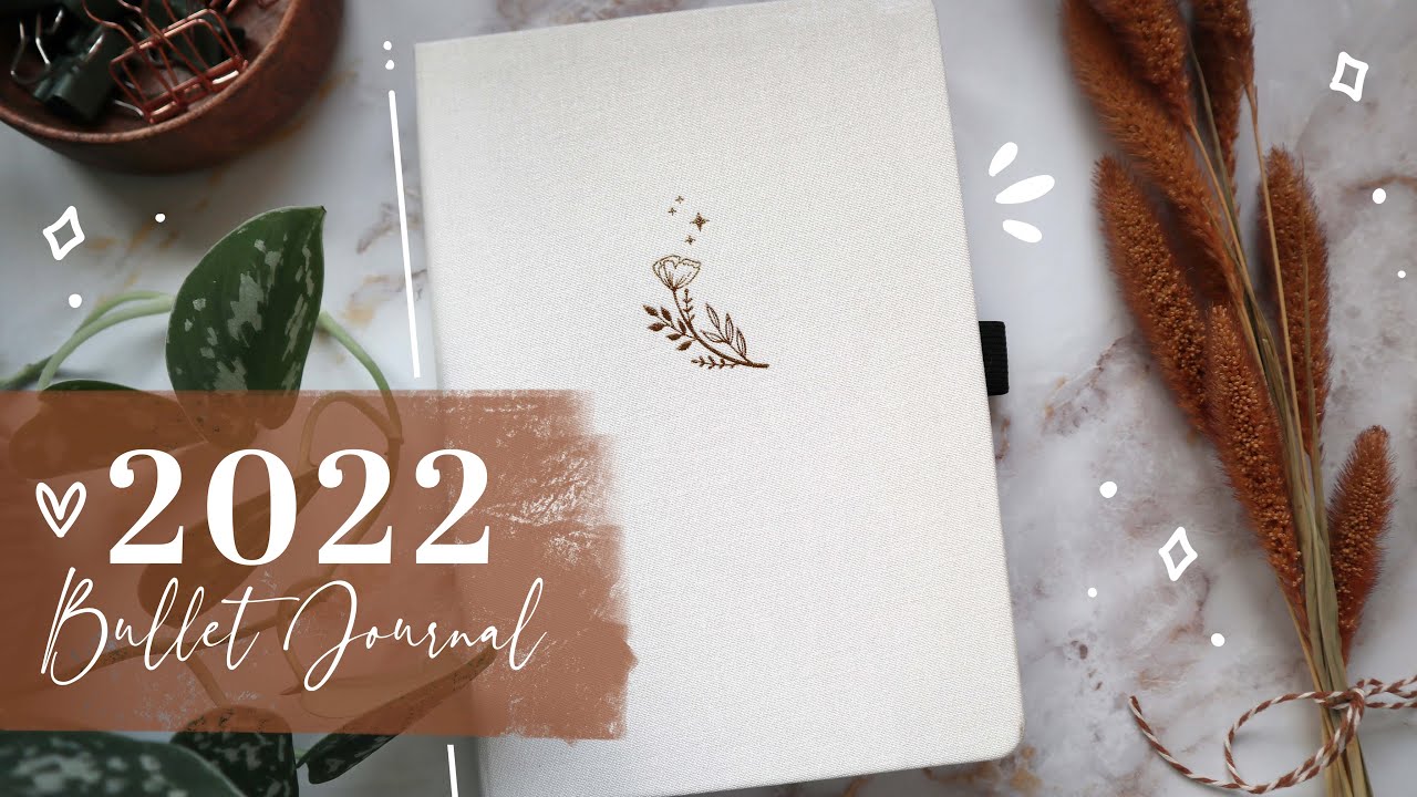 2022 Bullet journal setup | chatty plan with me 🥰