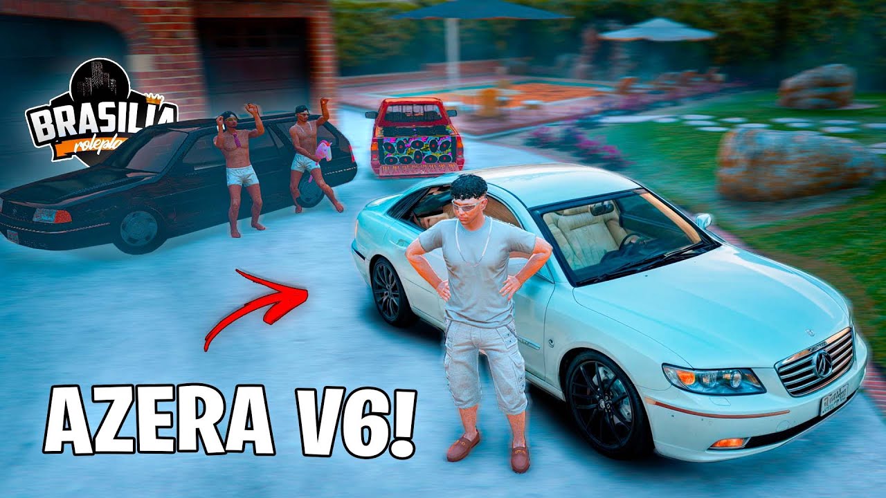 Rolê foi doido pra comprar o Azera V6 😂 - Brasília RP Ep.8