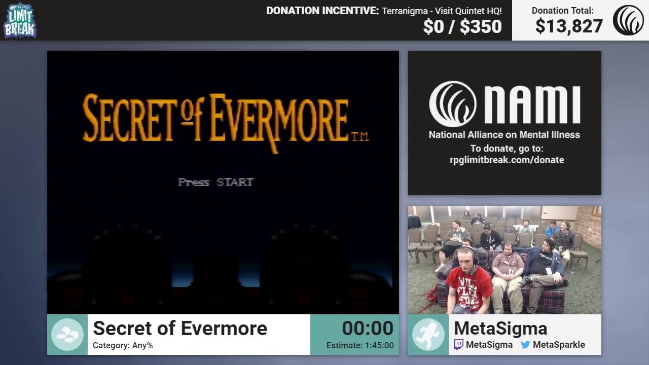 Secret of Evermore by MetaSigma (RPG Limit Break 2017 Part 8)
