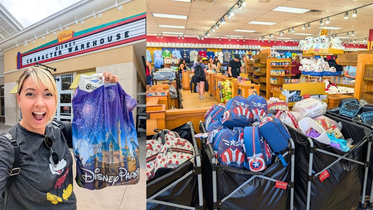 Disney Character Warehouse Outlet on Vineland Shopping! Huge Merch Drop! Crocs, Loungfly and More!