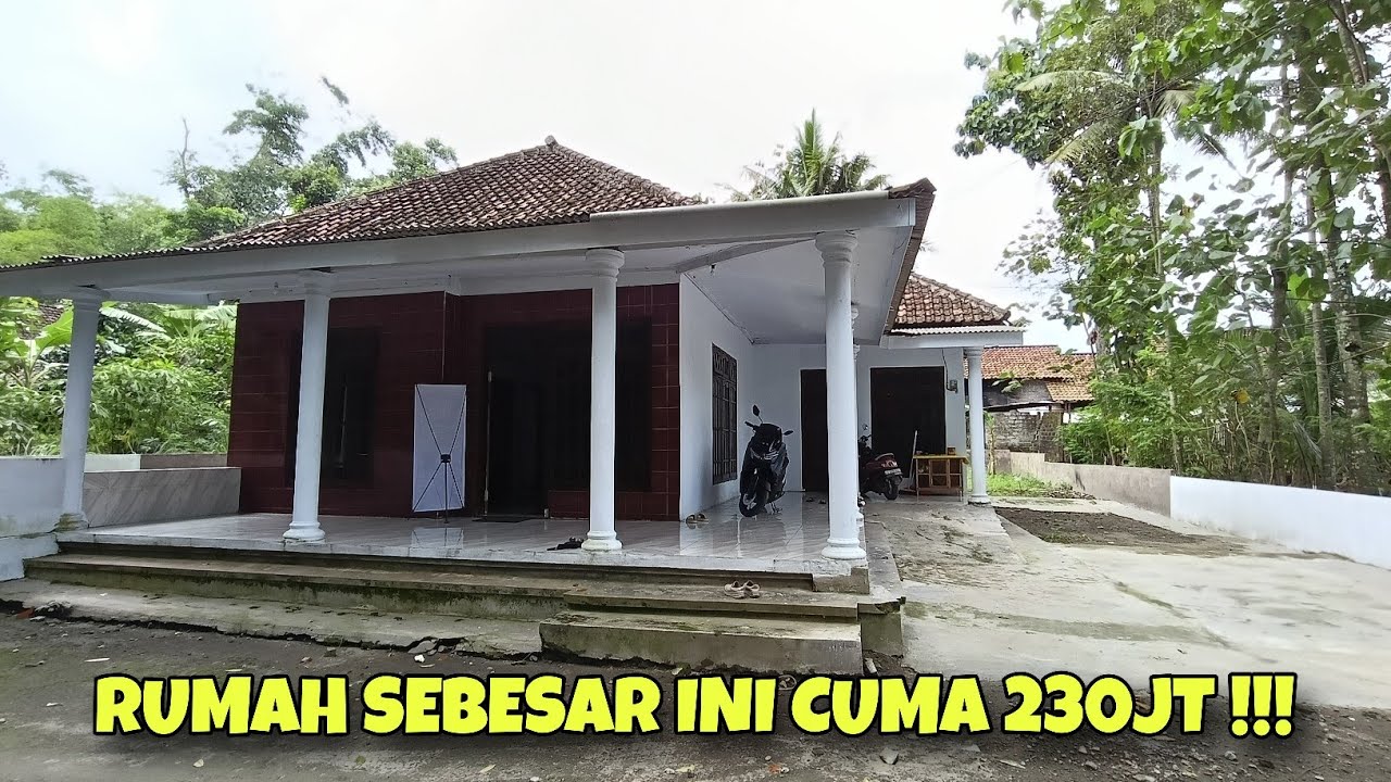 Rumah Sebesar ini Cuma 230jt ! DIJUAL RUMAH MURAH Siap Huni