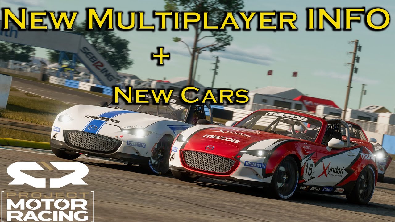 Project Motor Racing | Раскрыты новые подробности многопользовательского режима и машины!