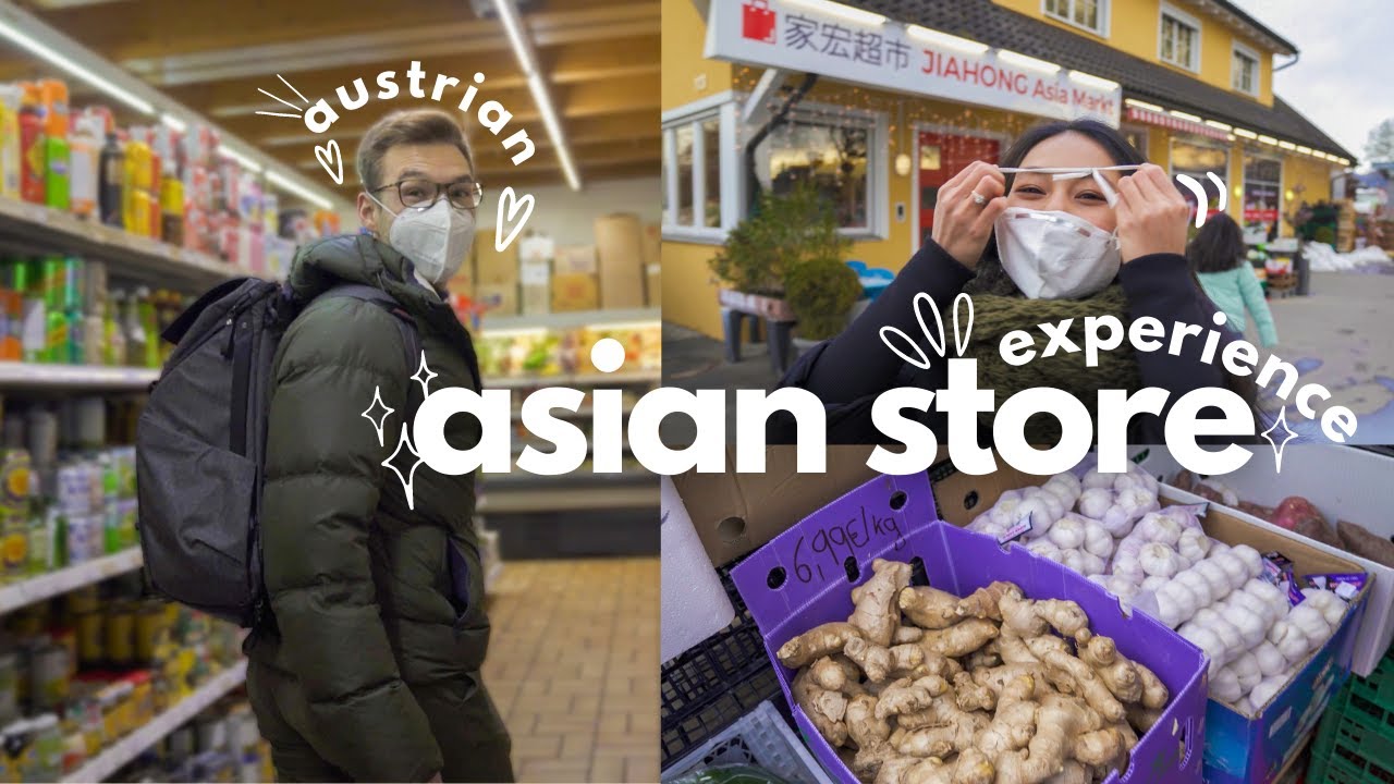 We went to an Asian market in Europe