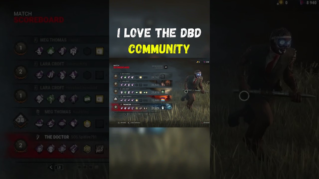 The DBD Community Will Never Change! #dbd #deadbydaylightfunnymoments #gaming