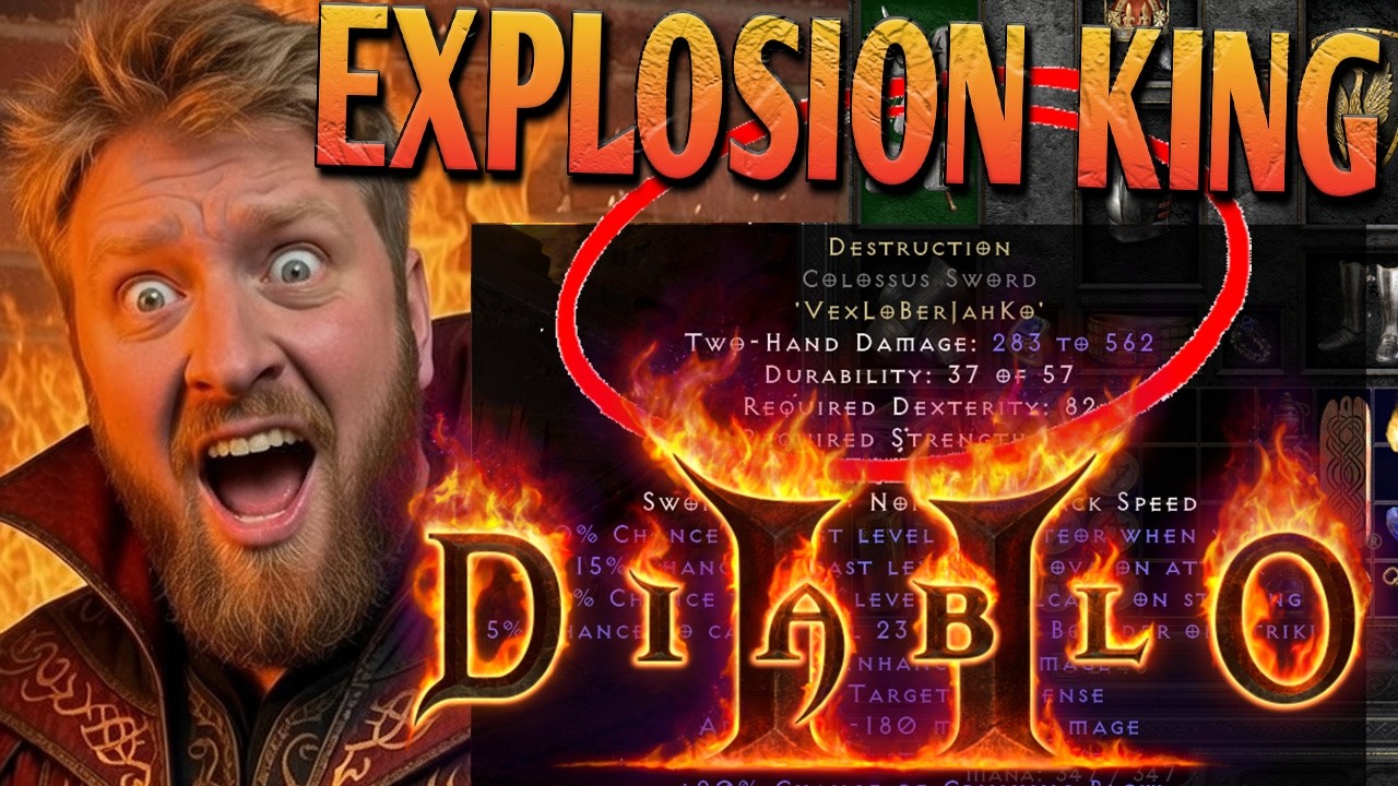 Руна &laquo;Разрушение&raquo; на чернокнижнике в Diablo 2: Эта экипировка с эффектом срабатывания просто БОЖЕ...