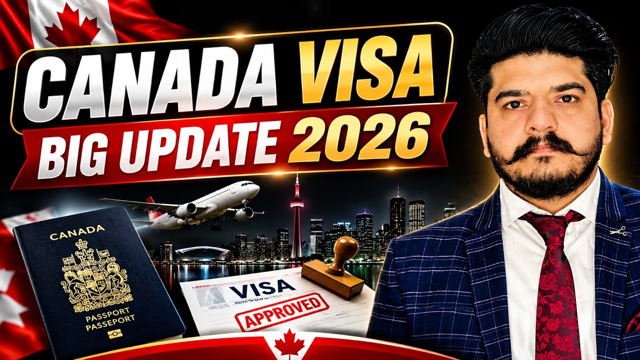 Canada Tourist Visa 2026 BIG UPDATE 🇨🇦 | New Visa Trend | Visitor Visa Latest News