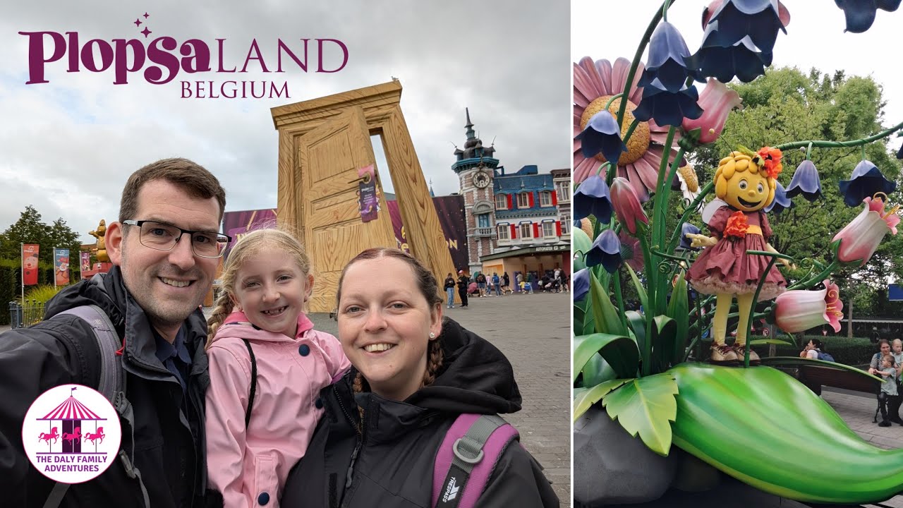 Plopsaland Belgium (Plopsaland de Panne) Vlog August 2025 including on ride POV's