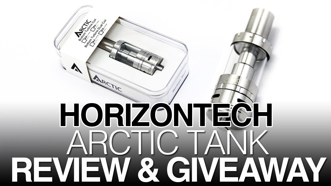 Daily Vape TV- HorizonTech Arctic Tank Review + GIVEAWAY!!