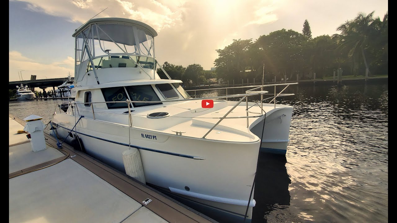 Walkthrough of a 2003 Fountaine Pajot Greenland 34 Ghost Power Catamaran for Sale