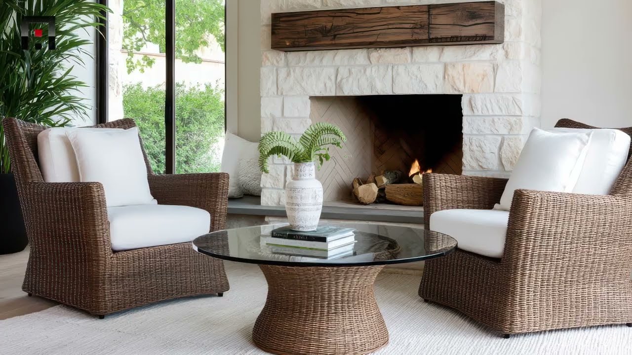 Современный дизайн дома в органическом стиле | Мраморная отделка, мягкие текстуры и современный м...