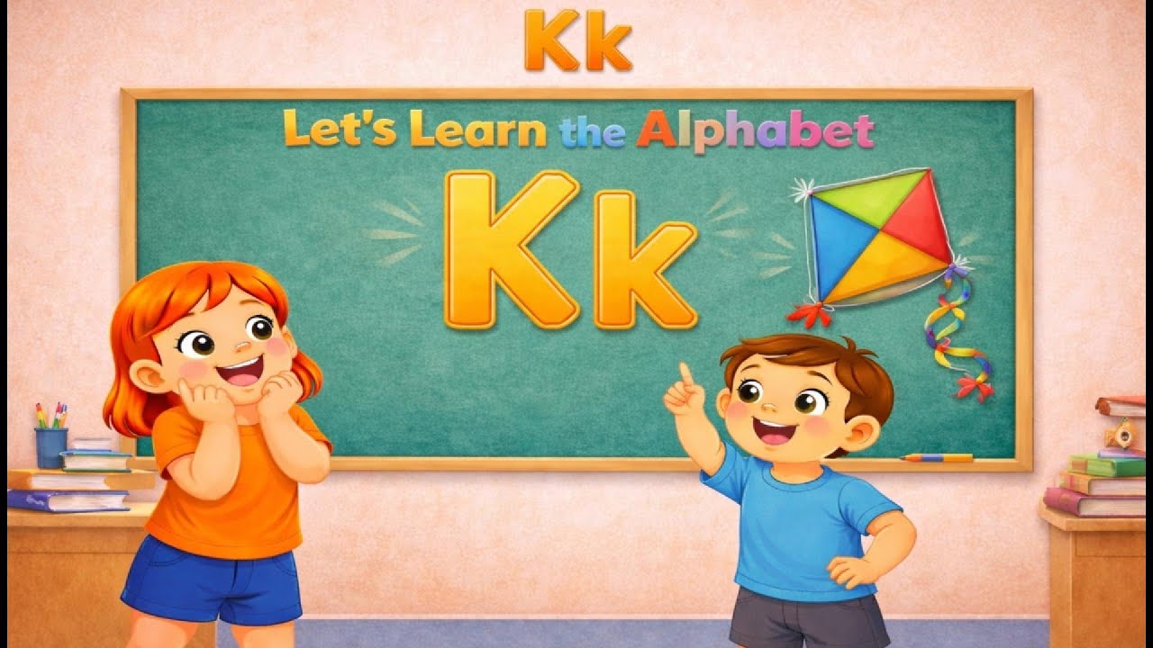 Learn the Letter K with Mimi | Alphabet K for Kids | Mimi English World
