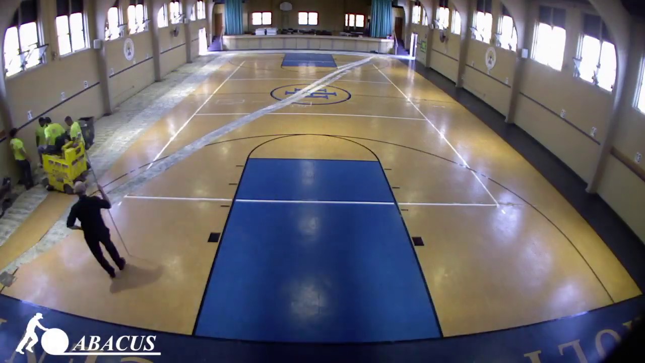 Holy Innocents School - Pulastic Sports Floor Time-Lapse