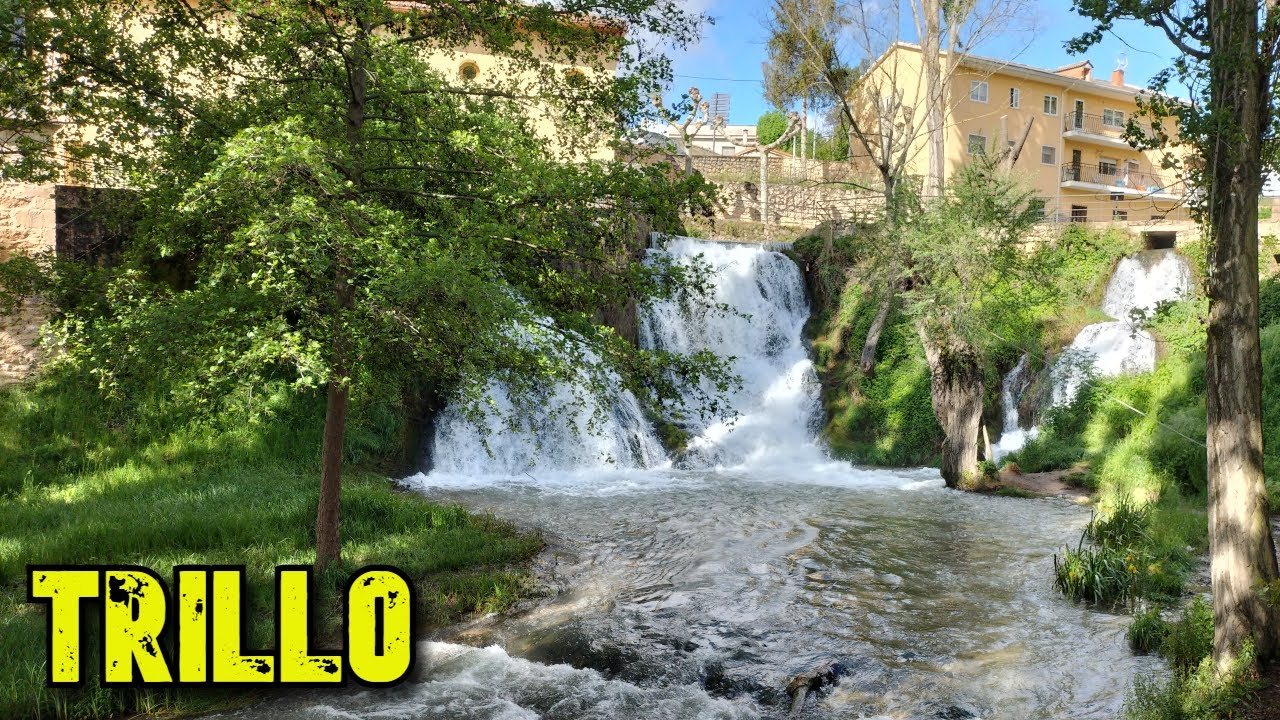 TRILLO (Guadalajara) - El BONITO Pueblo de La ALCARRIA Rodeado de CASCADAS