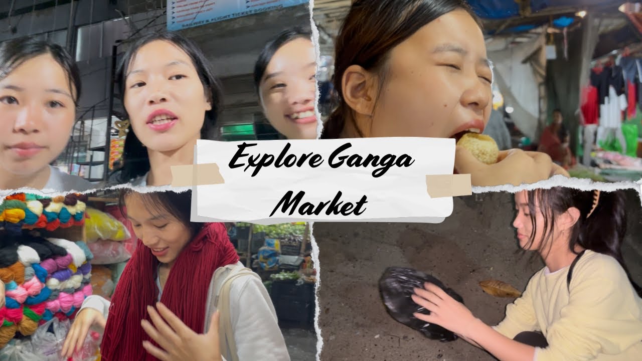 Explore Ganga Market Itanagar || evening walk Ganga Market to Chandra Nagar || Yanggi aser’s vlogs 