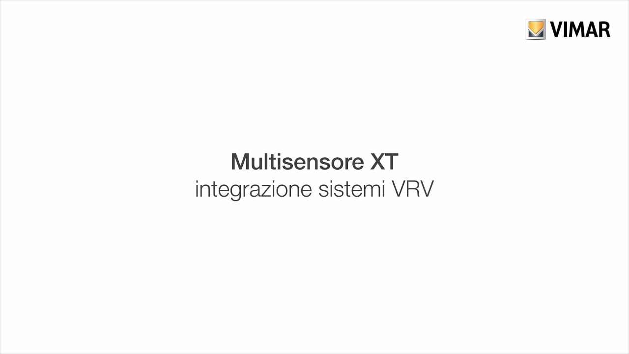 Multisensore XT integrazione sistemi VRV