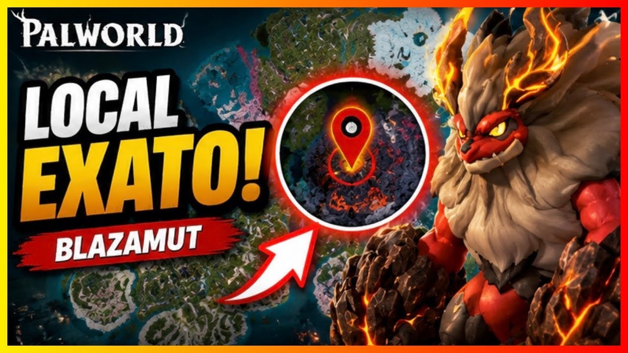 PalWorld: Blazamut &mdash; где и как его легко поймать.