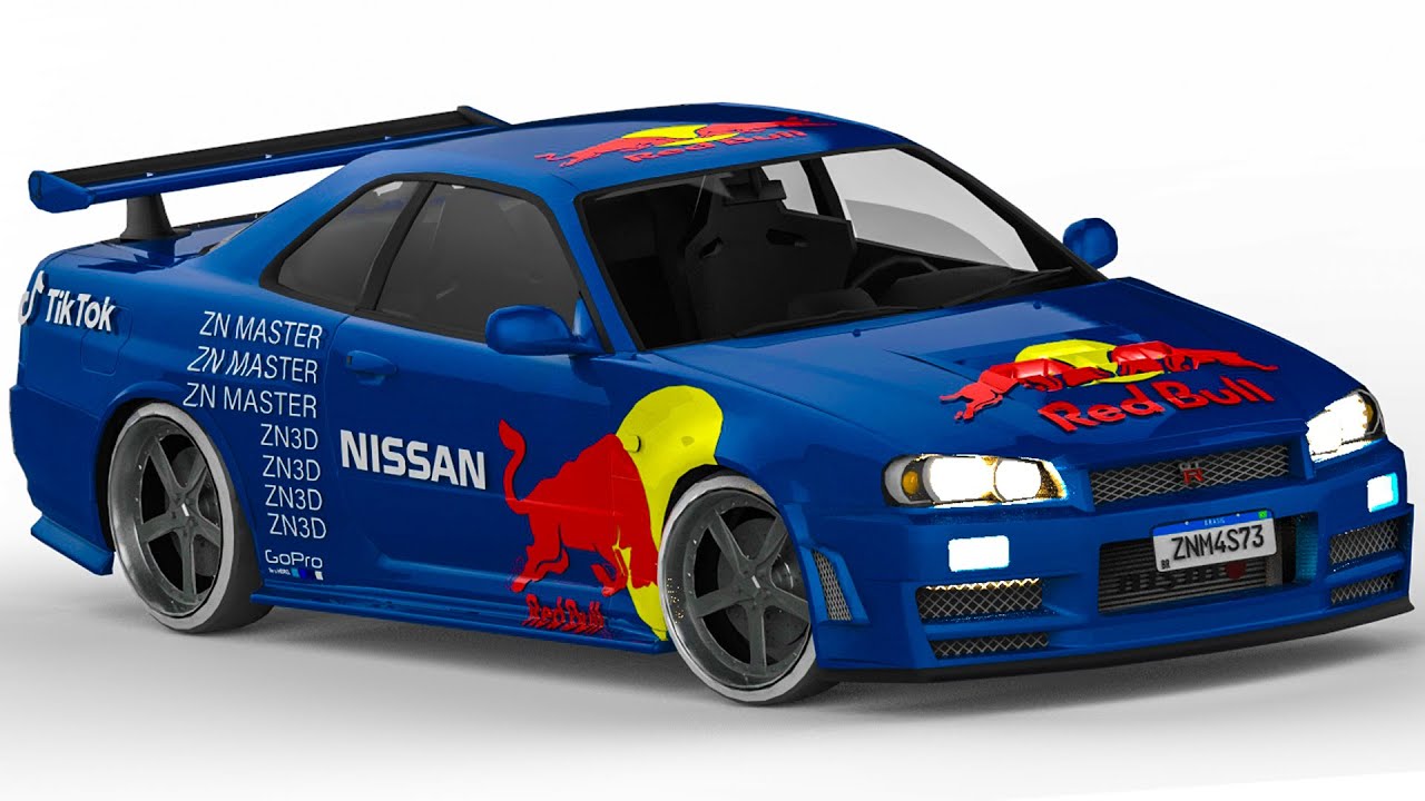 R34 DO @drizzyLzz  (3MB SÓ DFF/DFF ONLY) E (VÁRIAS CORES/MANY COLORS) GTA SA ANDROID/PC