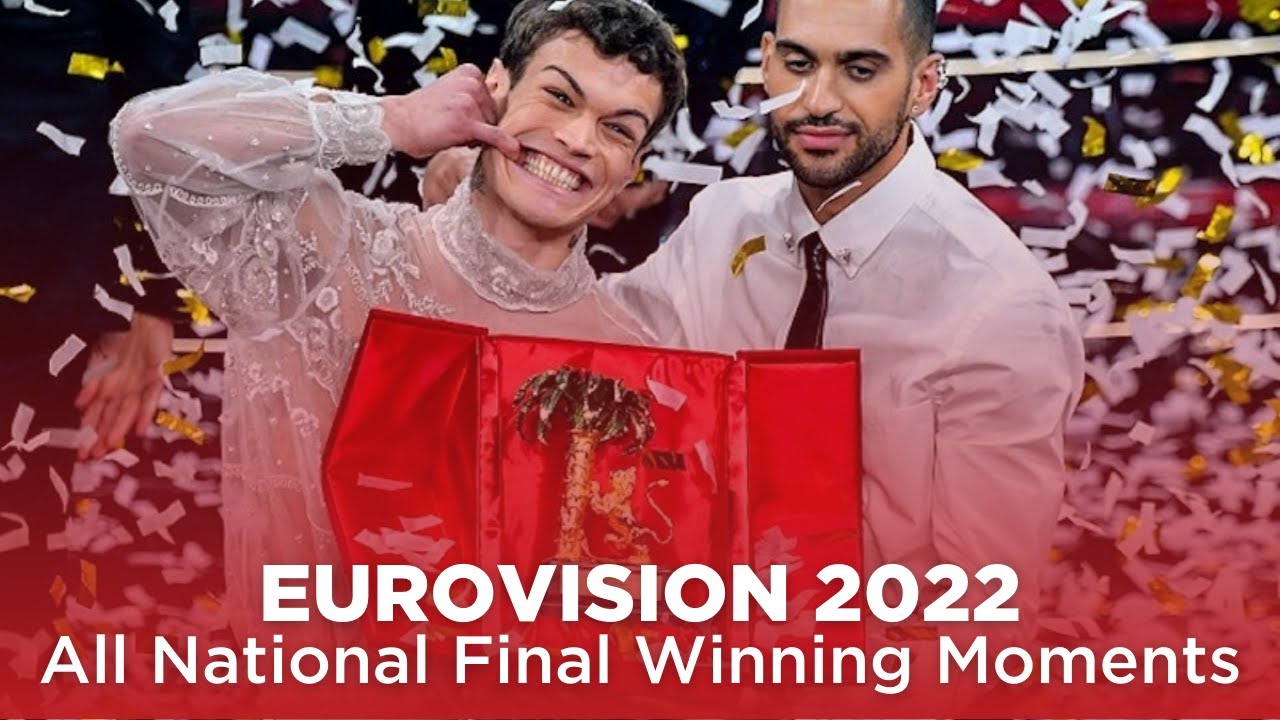 Eurovision 2022 - National Finals: All Winning Moments