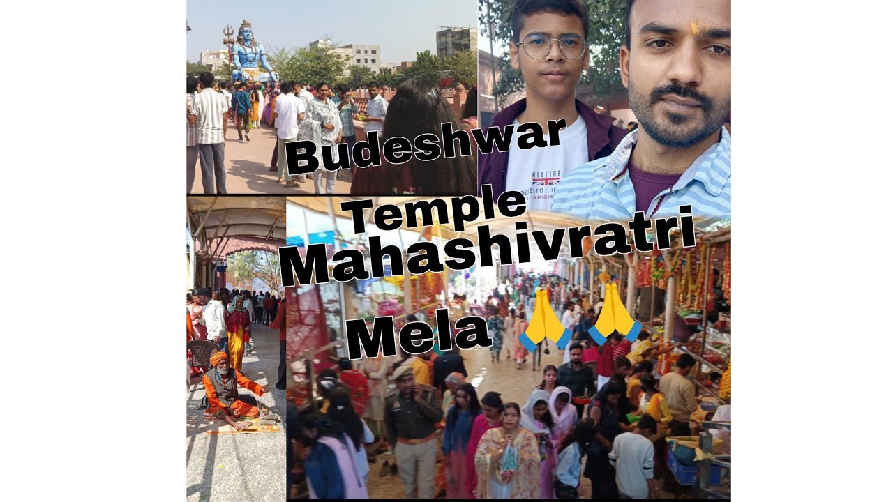 Mahashivratri Budeshwar Temple #mahadev #shivratri #vlog #viral #vlogvideo #myvlog #bholenath #blogg