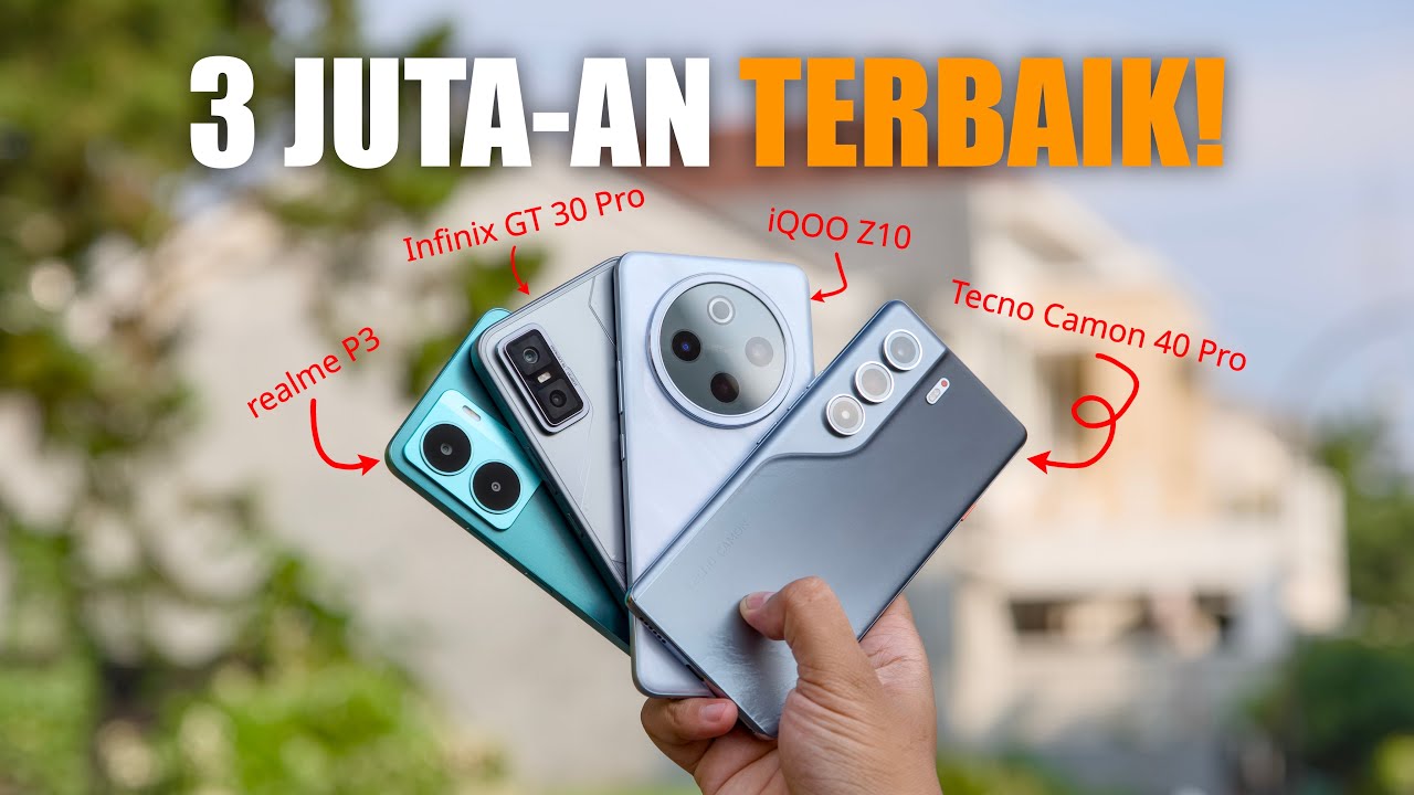 #NGADU : realme P3 vs iQOO Z10 vs Infinix GT 30 Pro vs Tecno Camon 40 Pro 🔥🔥