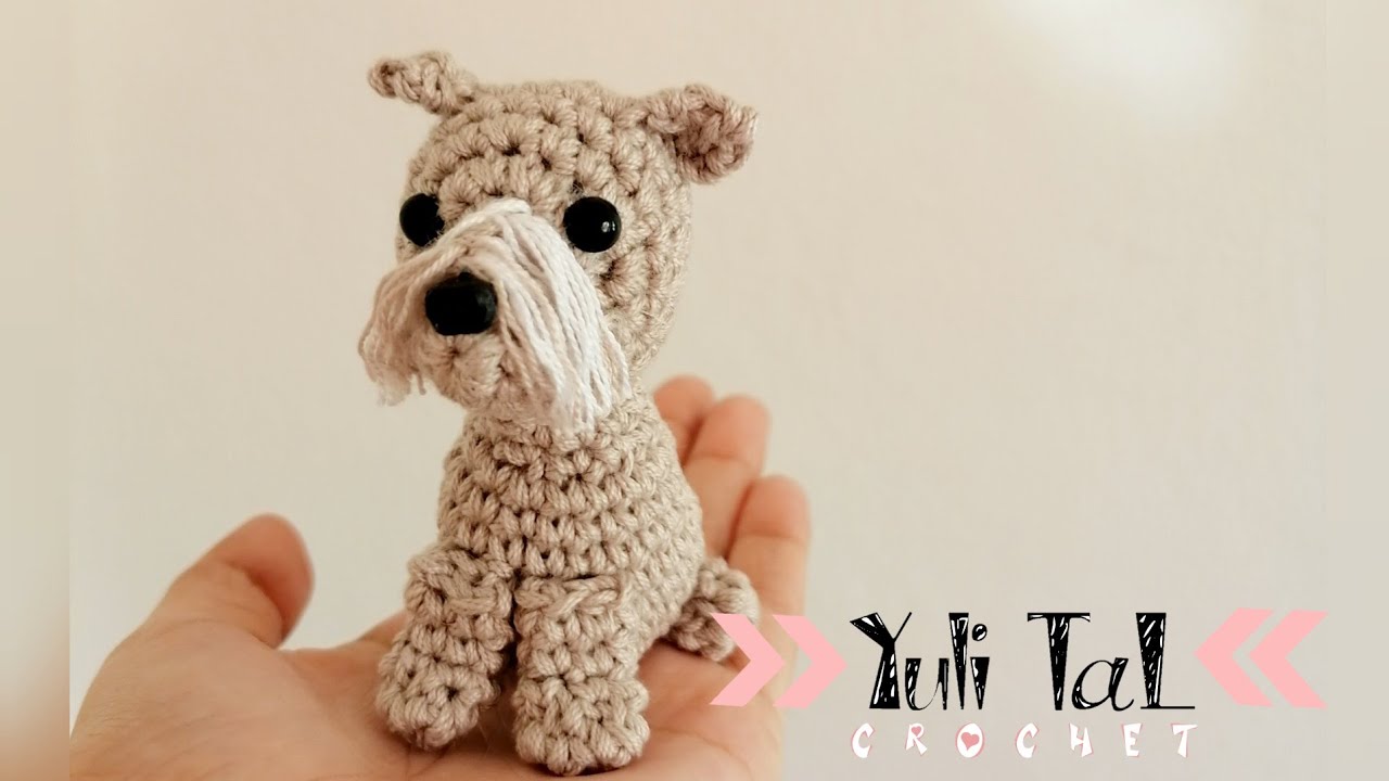 Como hacer Perrito amigurumi / llavero