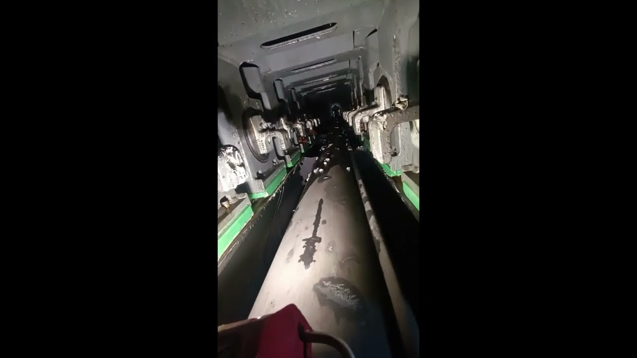 What inside the telescopic boom