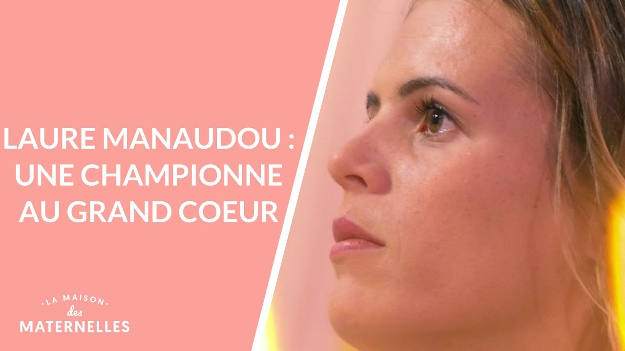 Laure Manaudou, une championne au grand coeur - La Maison des maternelles #LMDM