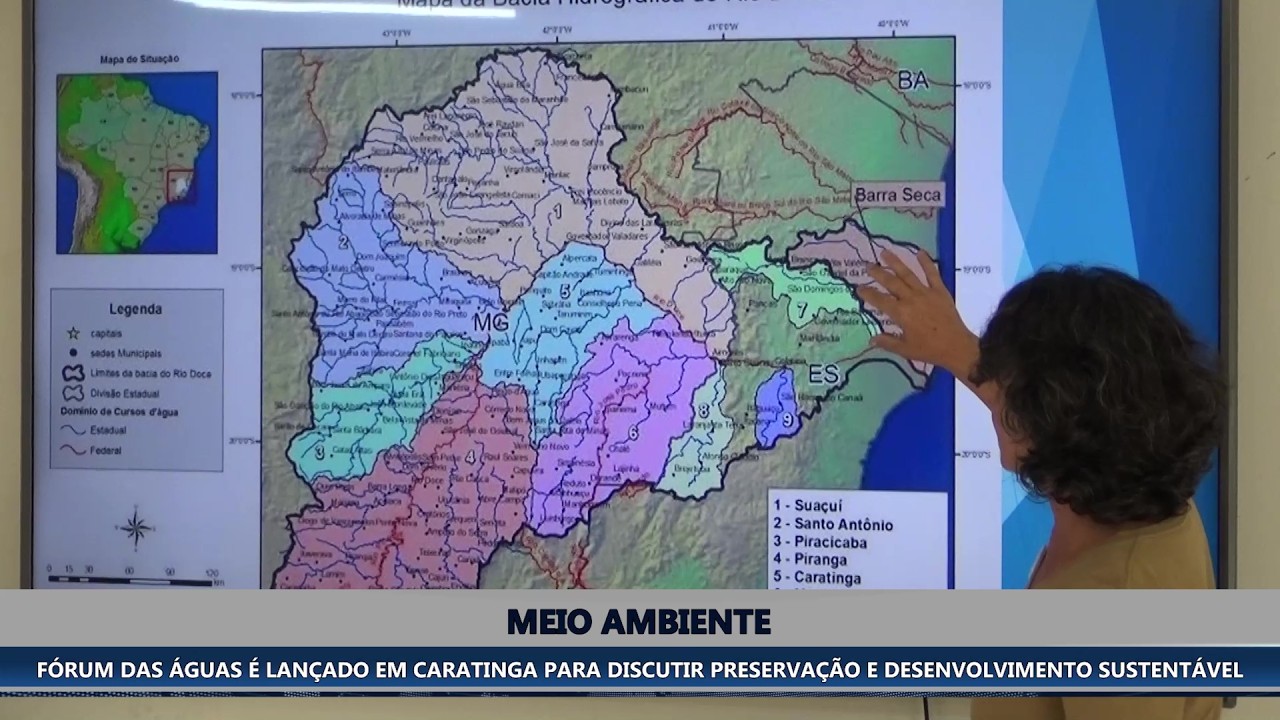 FÓRUM DAS ÁGUAS É LANÇADO EM CARATINGA PARA DISCUTIR PRESERVAÇÃO E DESENVOLVIMENTO SUSTENTÁVEL