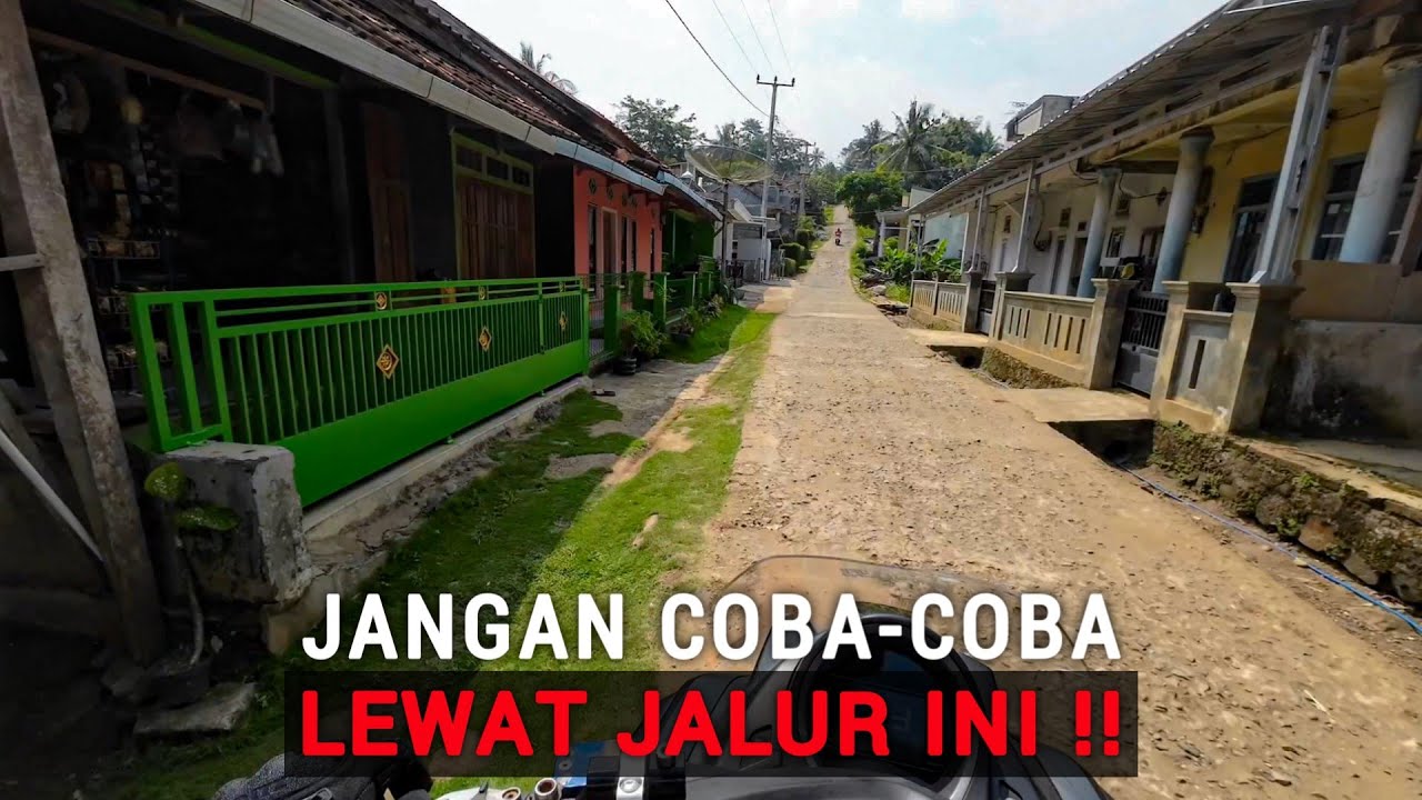 Tidak Ada Yang Tau Jalur Ini !! Perjalanan Dari Pantai Selatan Ke Cisewu Via Indralayang