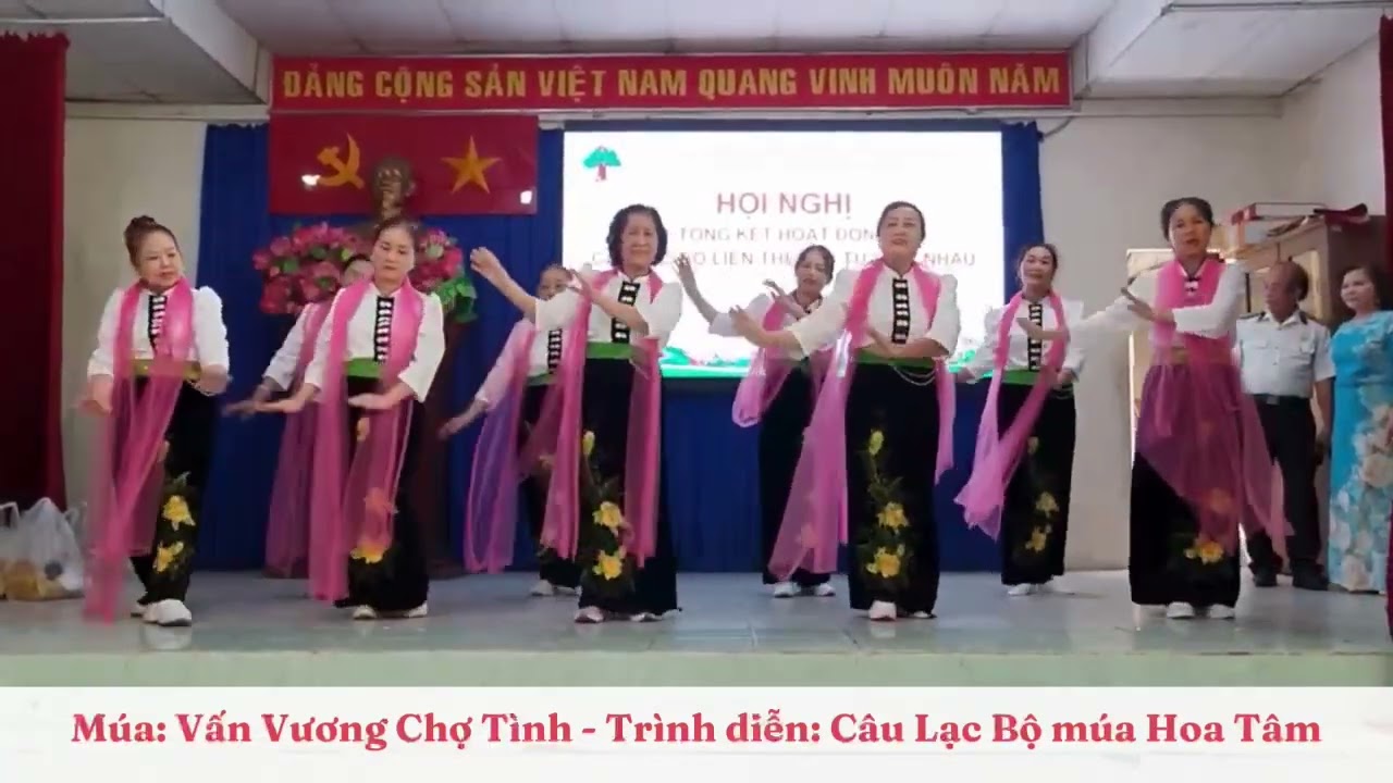 Vấn vương chợ tình - CLB ca múa Hoa Tâm Saigon trình diễn 