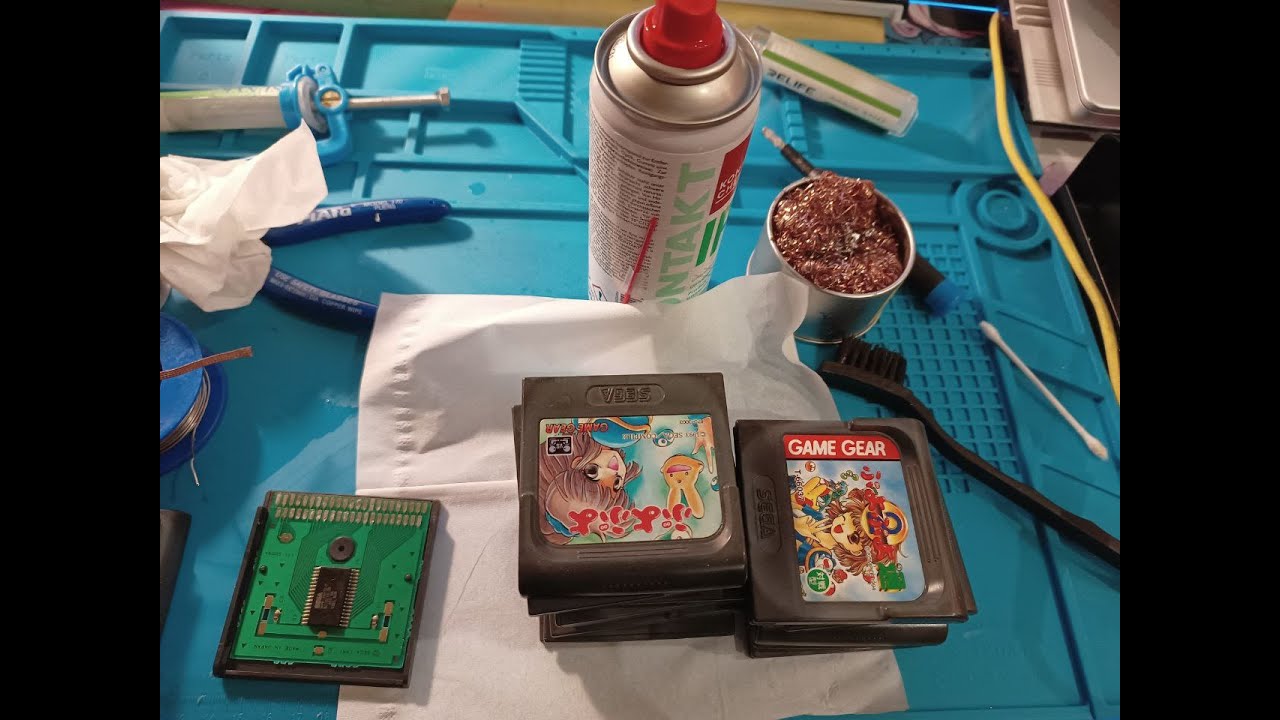 оживляємо картридж до sega game gear