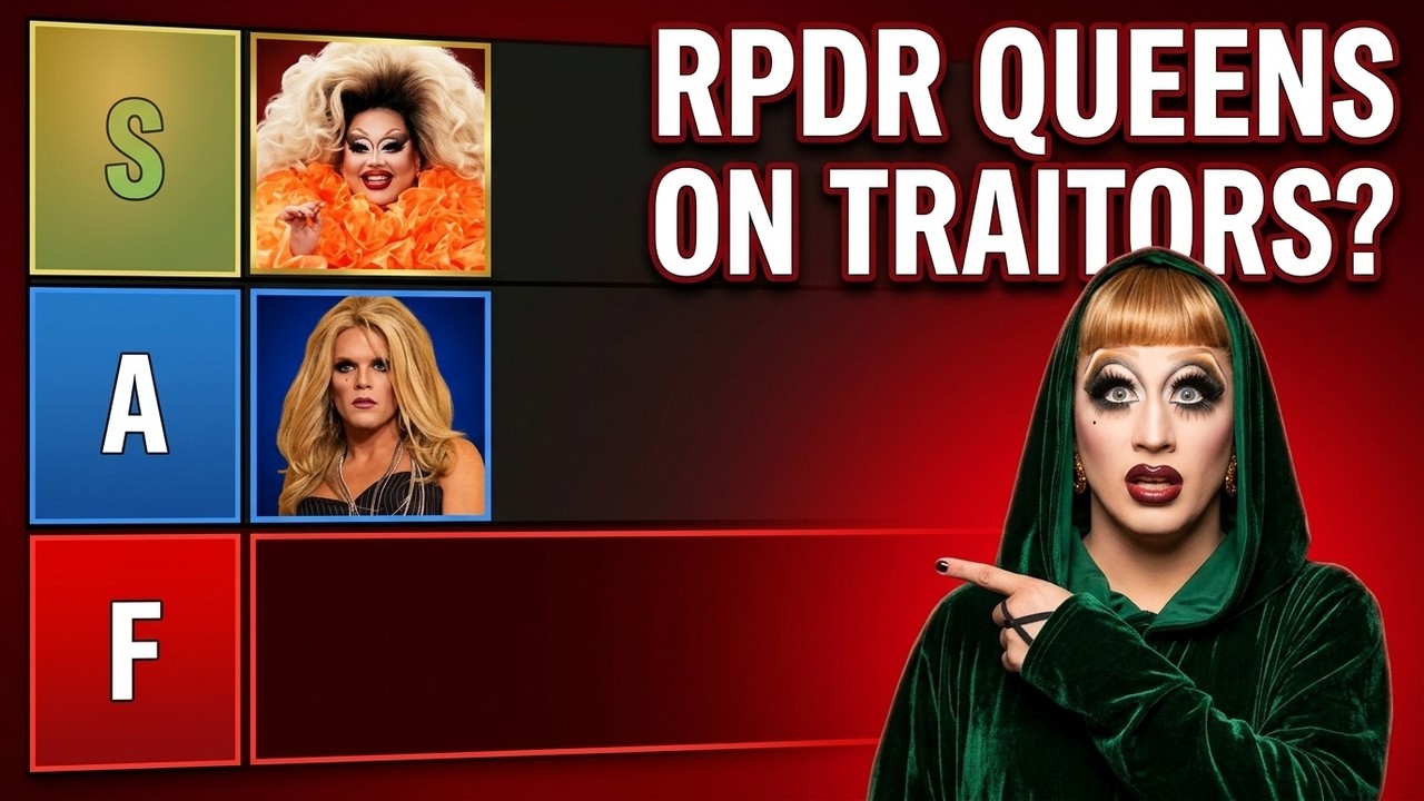 These 5 ICONIC Drag Race Queens NEED to Be on The Traitors!!