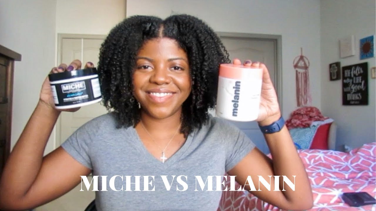 Miche vs Melanin | Wash N Go | Which is More Moisturizing?