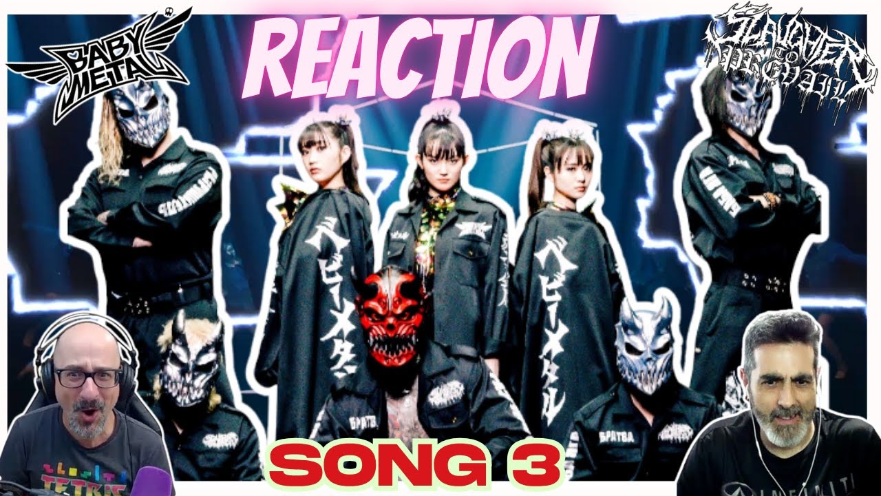 BABYMETAL x SLAUGHTER TO PREVAIL - Song 3 Reaction | React | Reacción |  反応 | Rock and Reactions