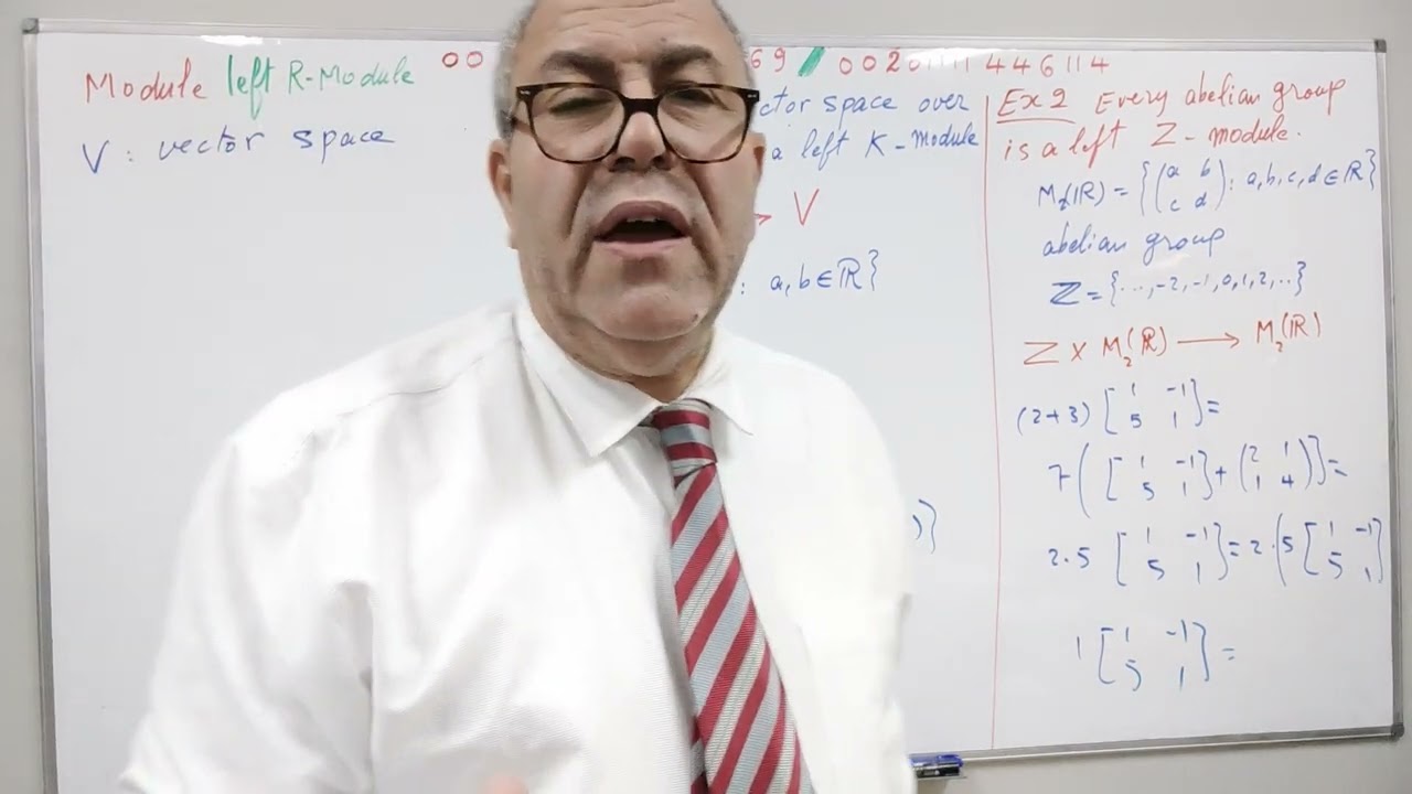 Theory of Modules Left -R Module, right -R Module L1