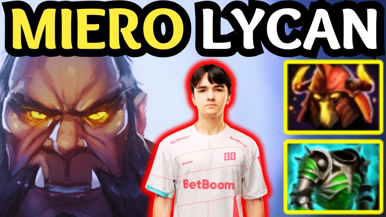 🔥 Lycan Offlane META &mdash; Miero INSANE Push DOMINATION 🔥 Dota 2 Offlane