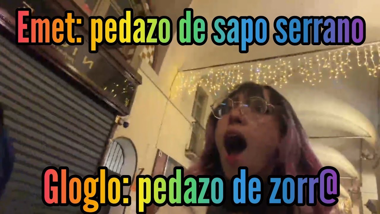 Emetsuki y glogloking discutiendo como hermanos