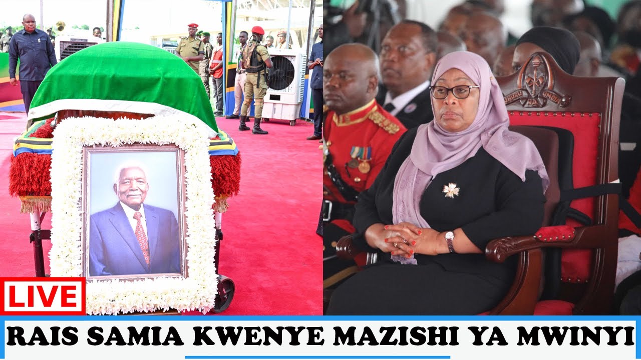 🔴LIVE: Rais Samia akiongoza wananchi kwenye mazishi ya Rais Mstaafu Ali Hassan Mwinyi