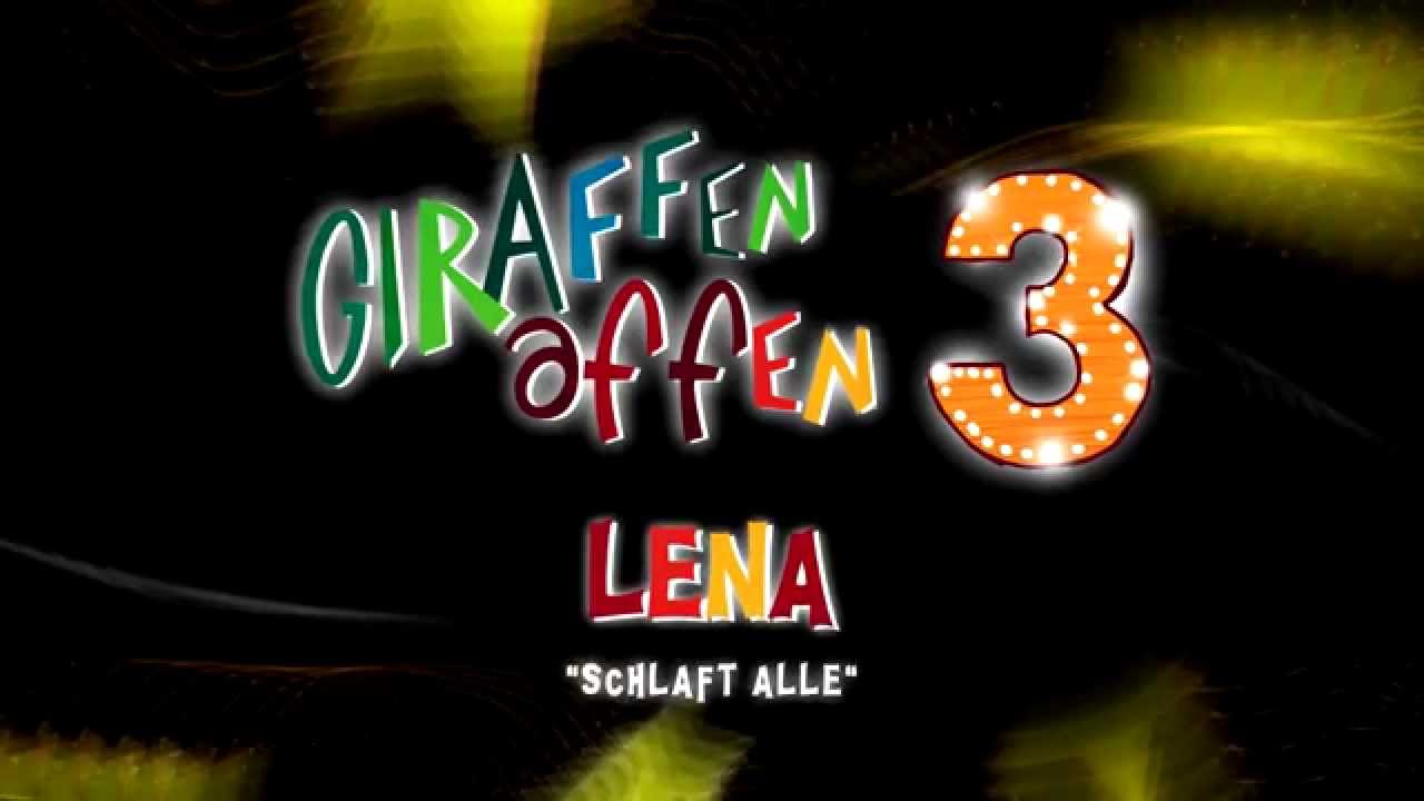 Lena - Schlaft alle (Lyric Video) | Giraffenaffen 3