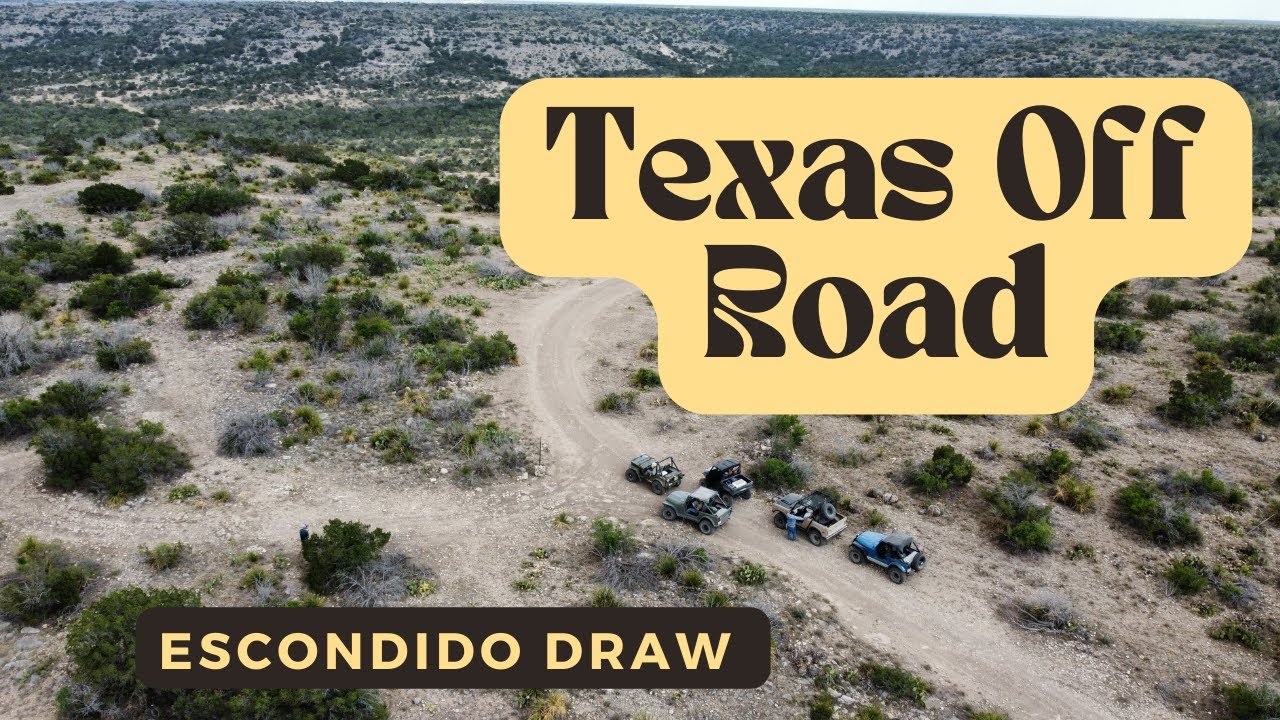Texas Rock Crawling Escondido Draw Recreation Area - Off Road Jeep Trail